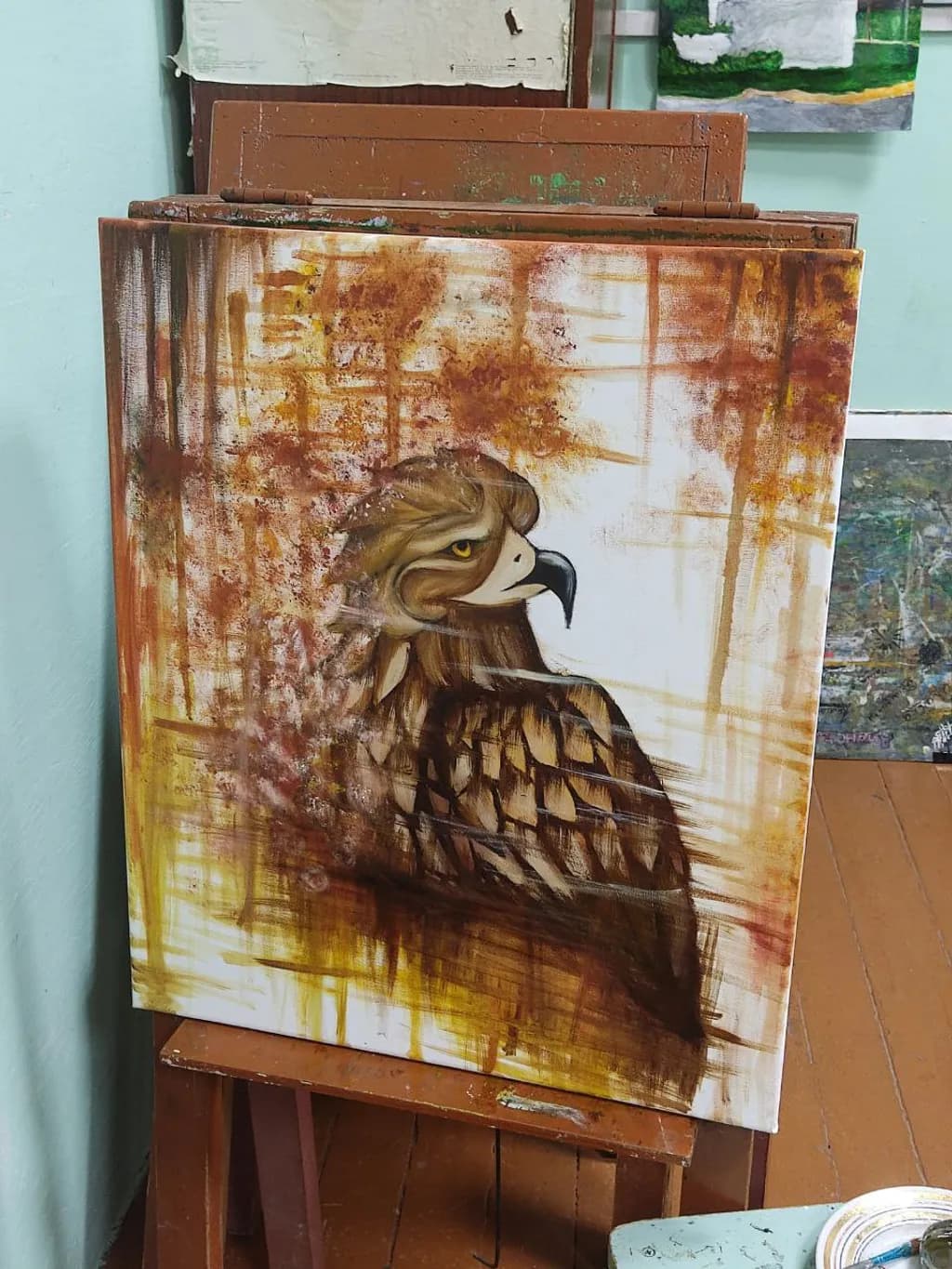 Eagle in Autumn