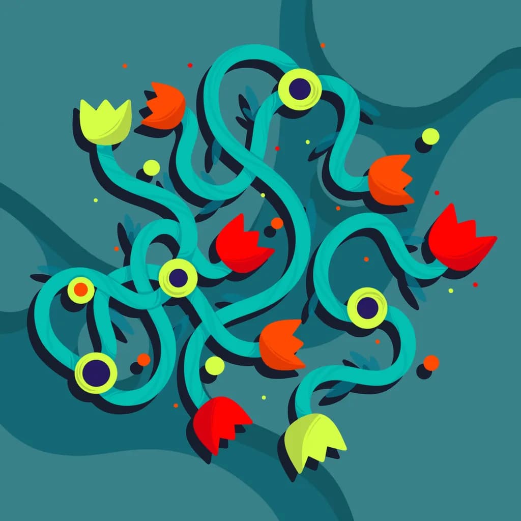 Inbound Abstract Flora