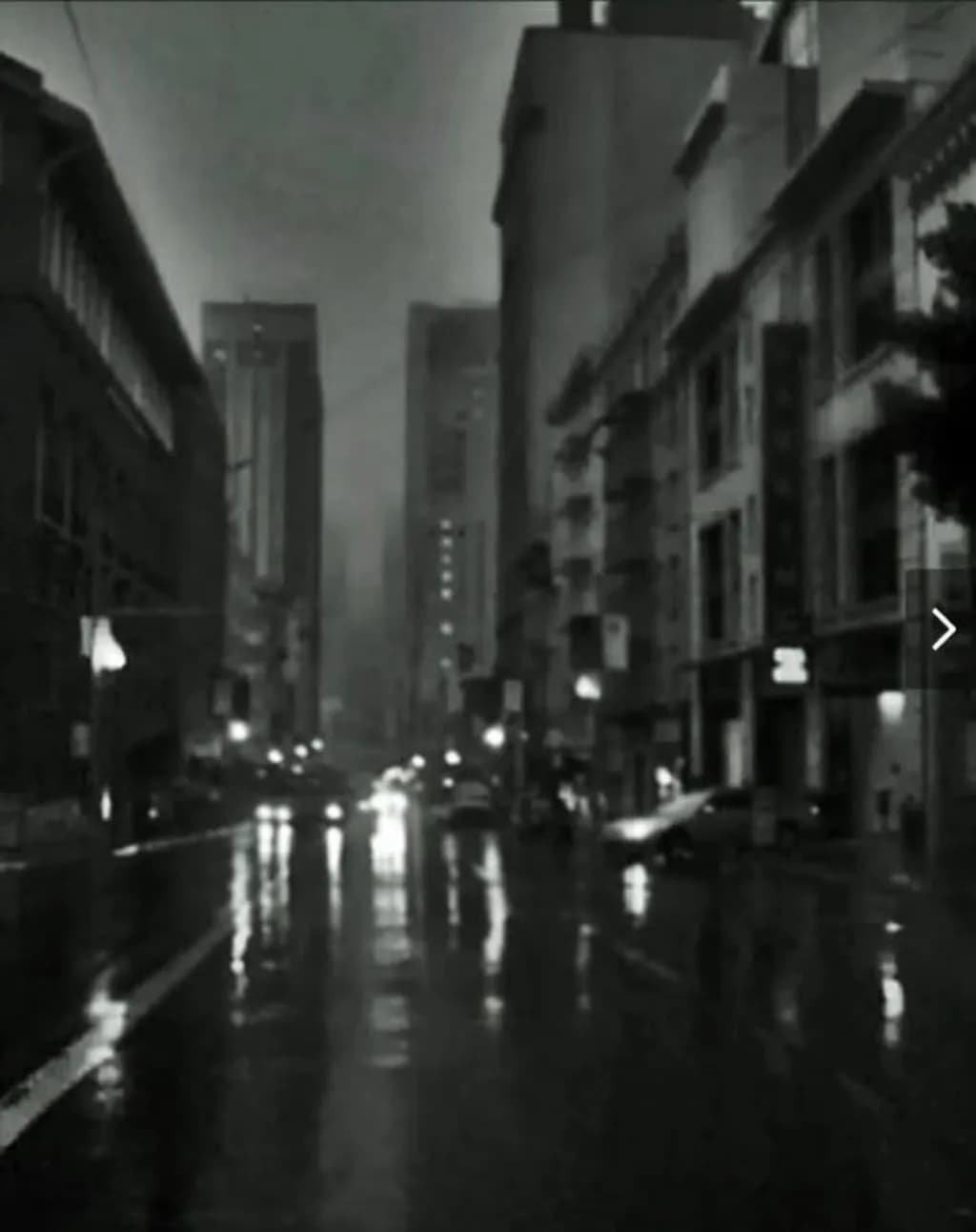 Rainy City Night