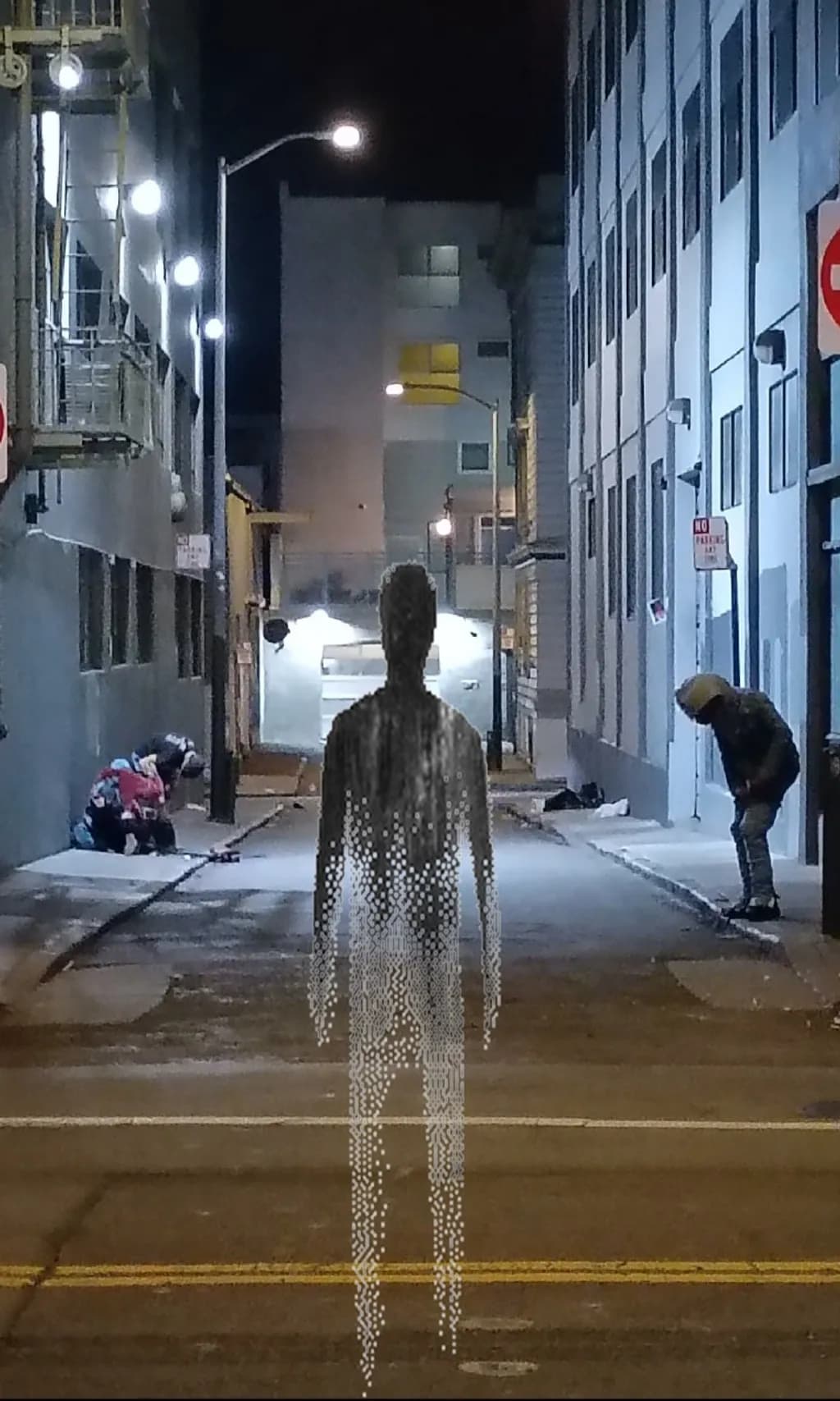 Urban Shadow Figure