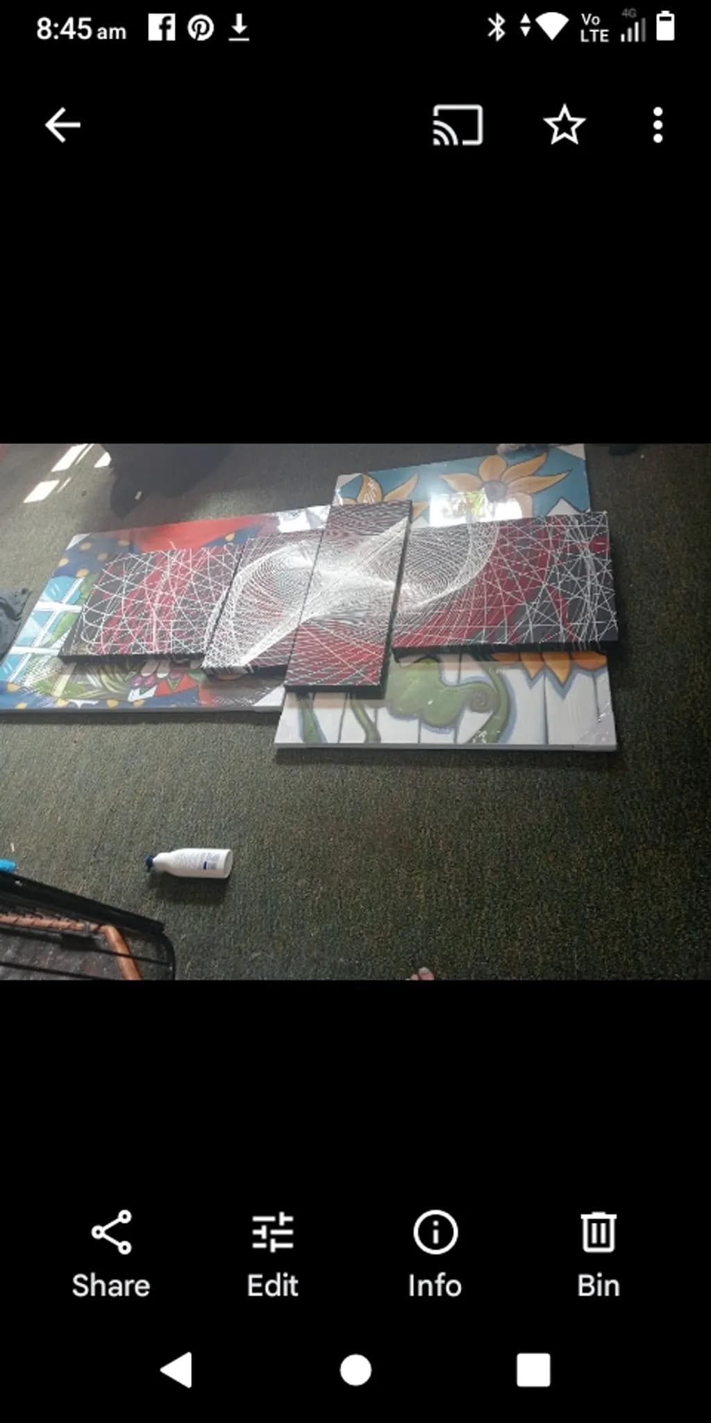 Abstract Canvas Panels