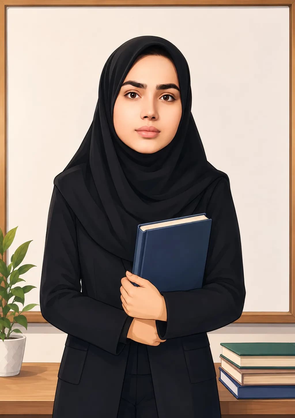 Young Woman with Book