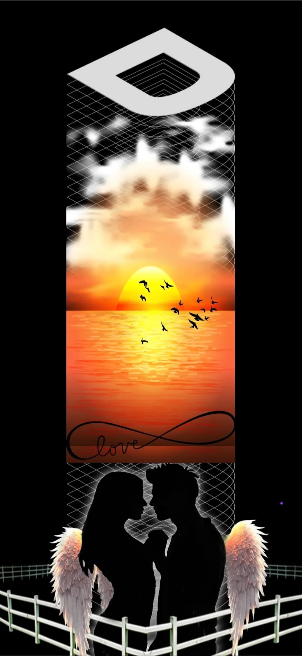 Sunset Love Silhouettes