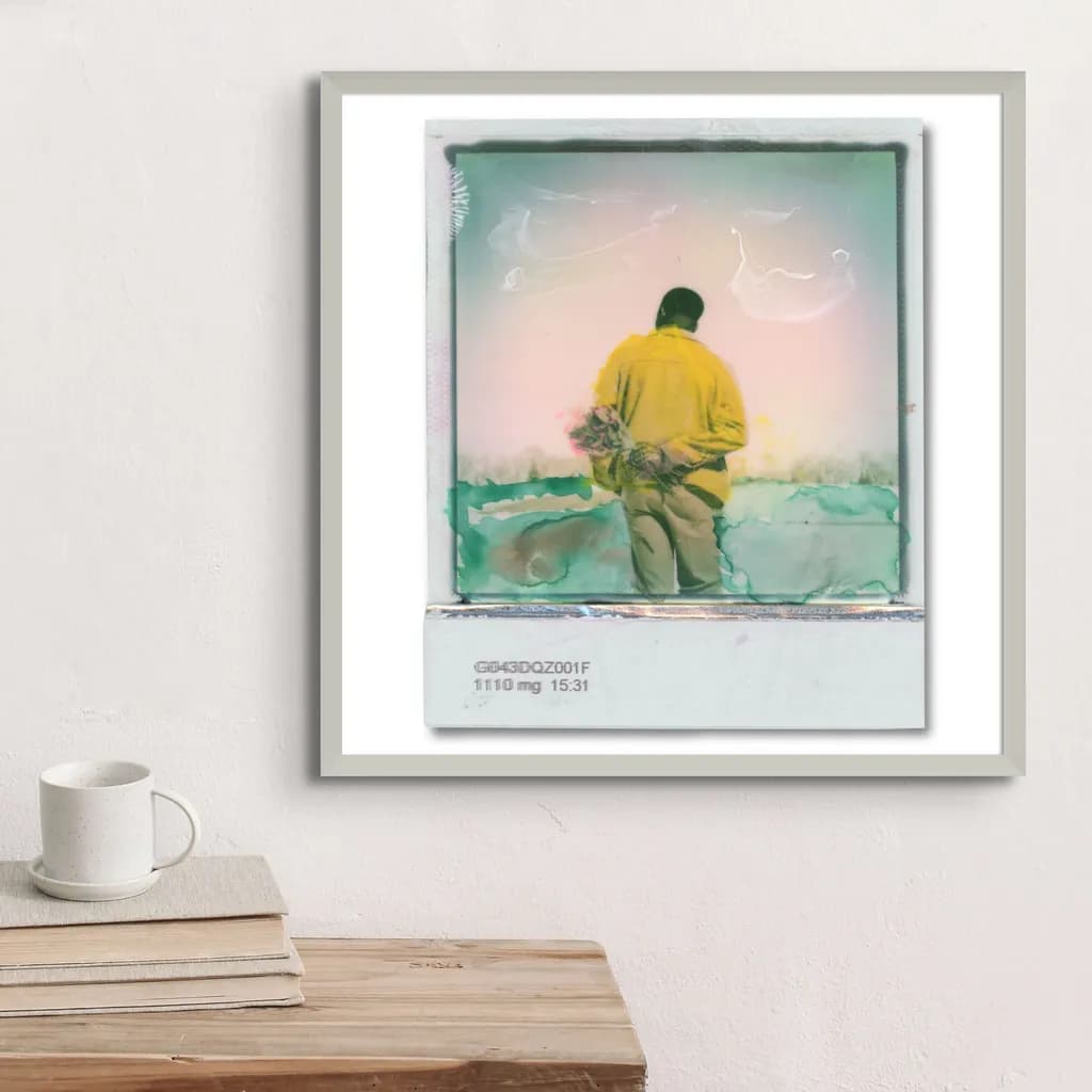 Watercolor Polaroid Scene