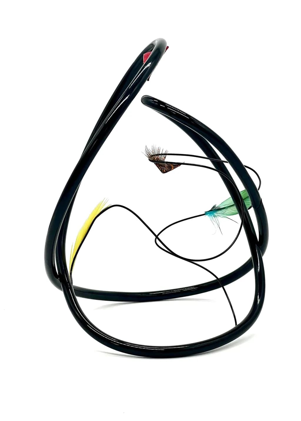 Feathered Loop Sculpture