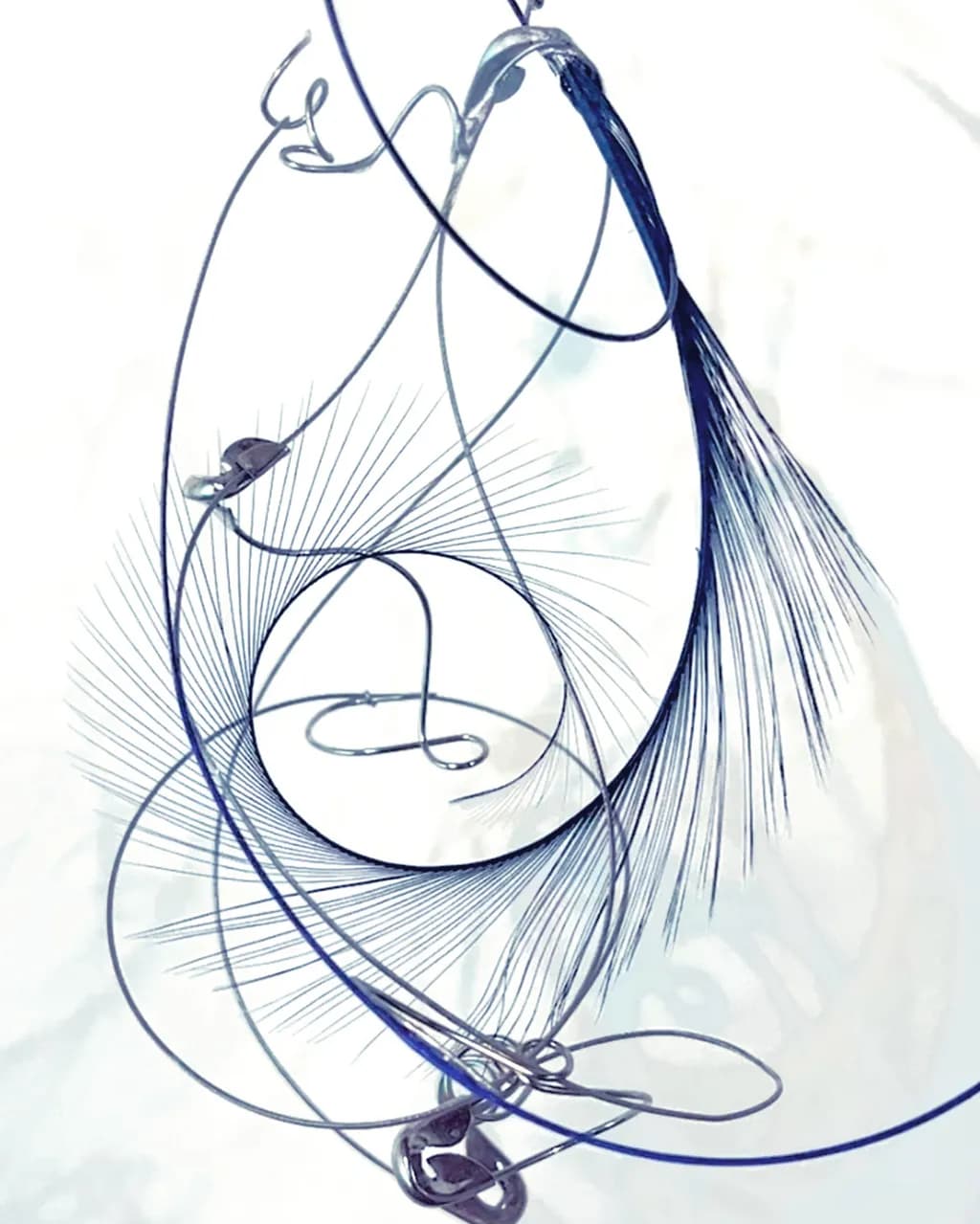 Abstract Wire Sculpture