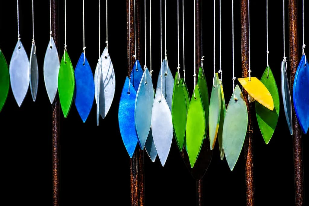 Colored Hanging Leaves
