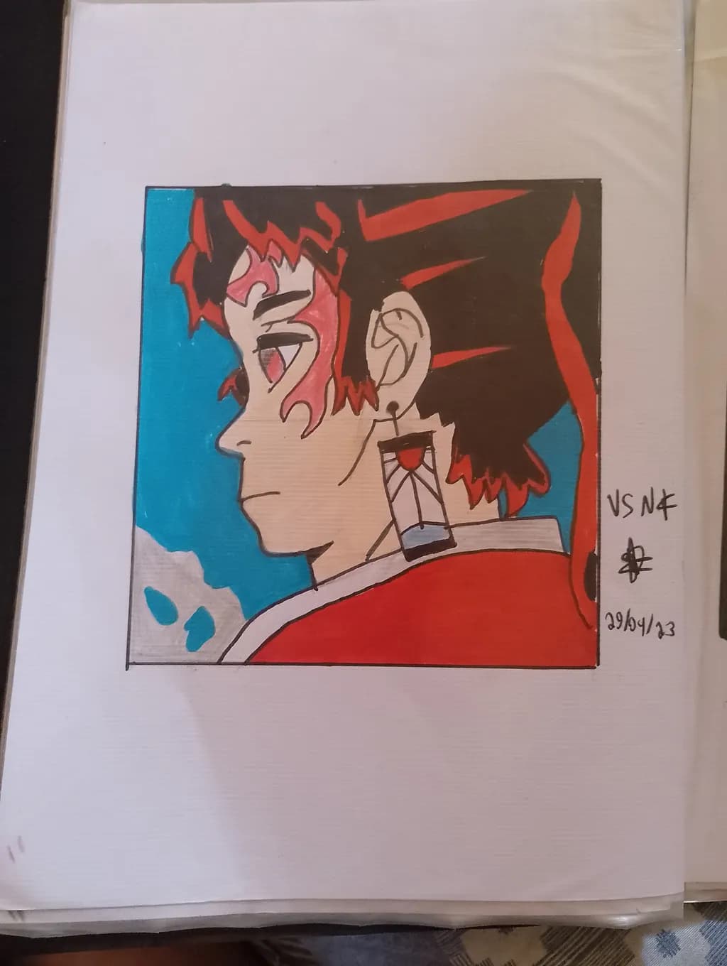 Red Flame Profile