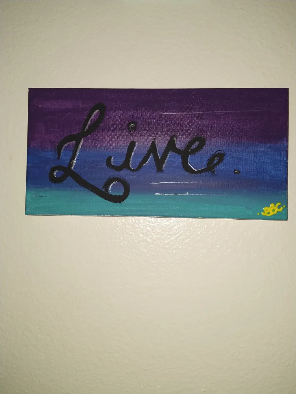 Live Script on Gradient Background