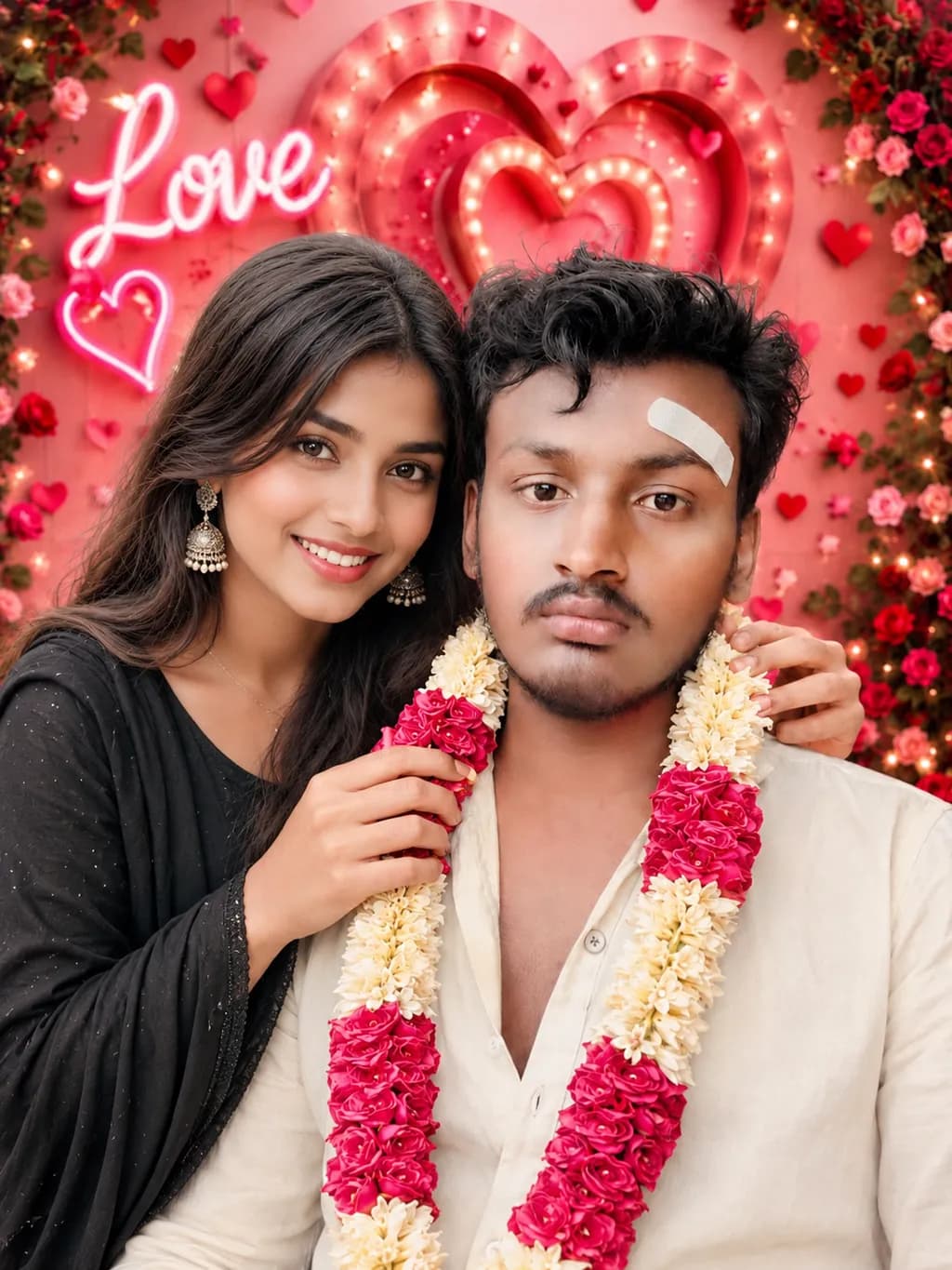 Love Garland Portrait