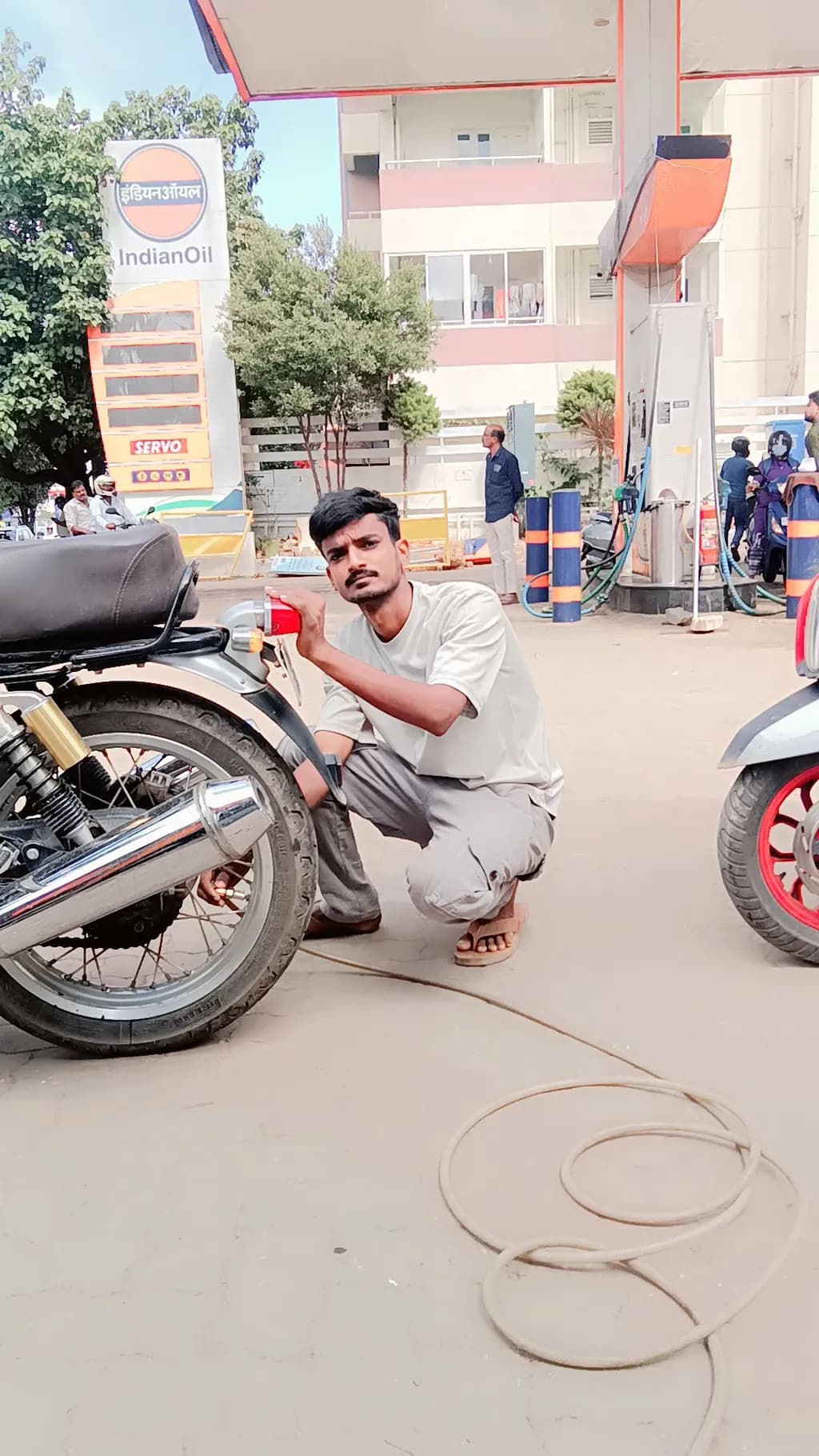Motorcycle Repair Pause