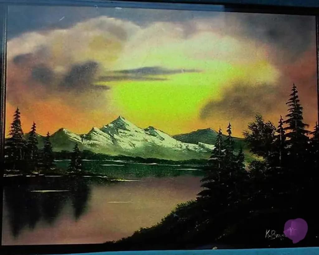 Mountain Lake Reflection