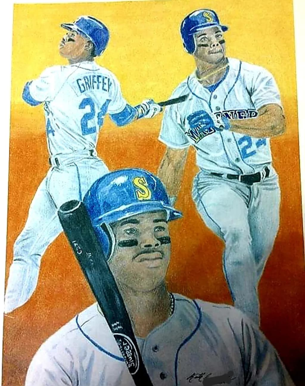Griffey Baseball Action