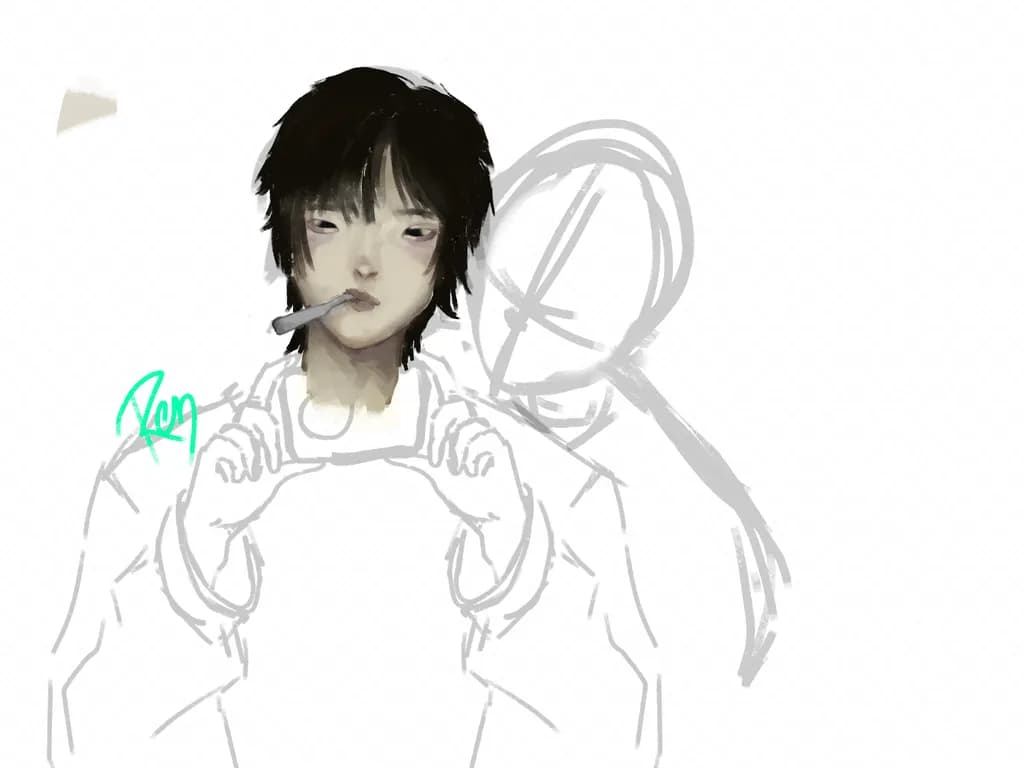 Pensive Portrait
