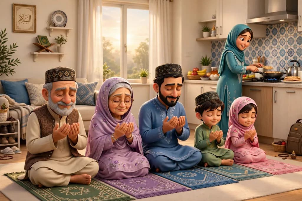 Family Prayer Morning