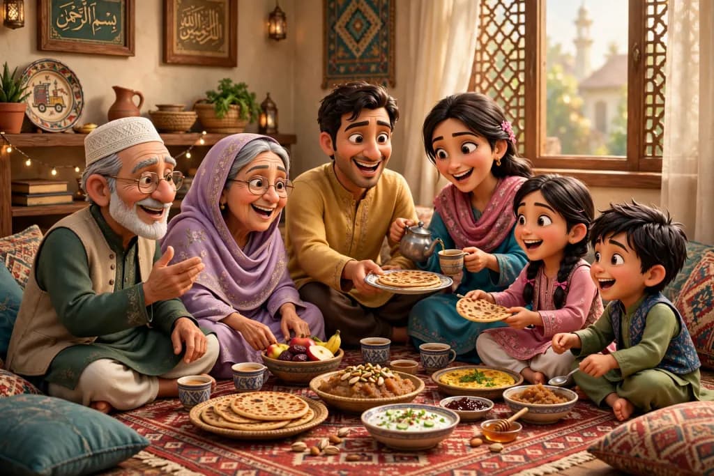 Family Feast Gathering