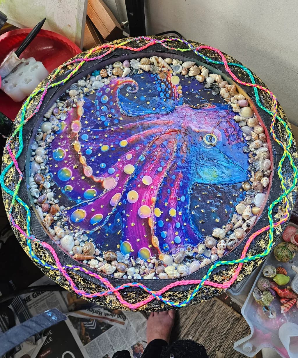 Colorful Octopus Shells