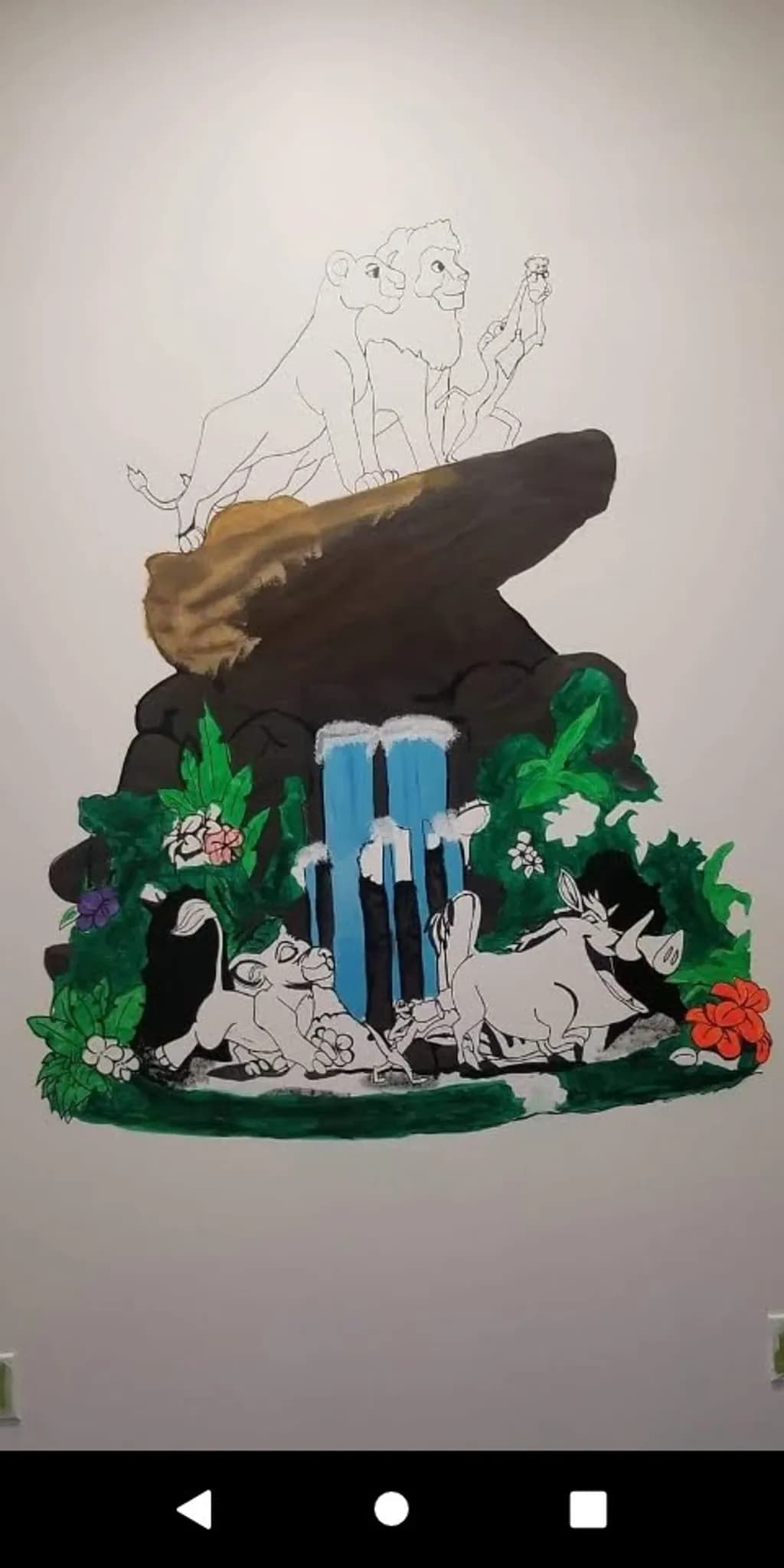 Jungle Waterfall Animals