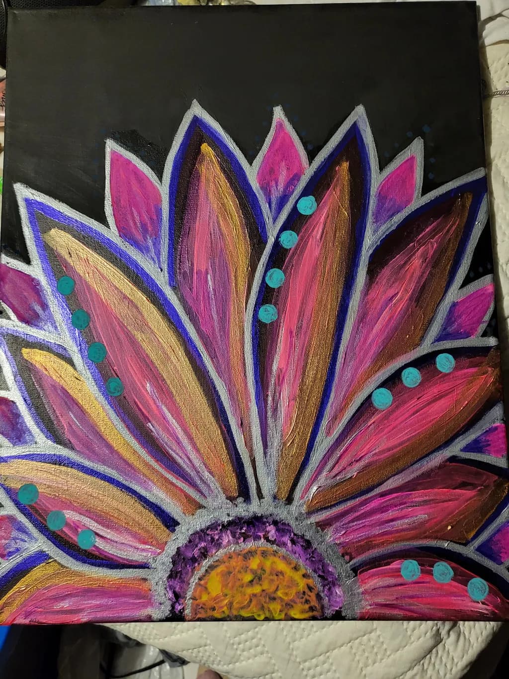 Abstract Flower Bloom