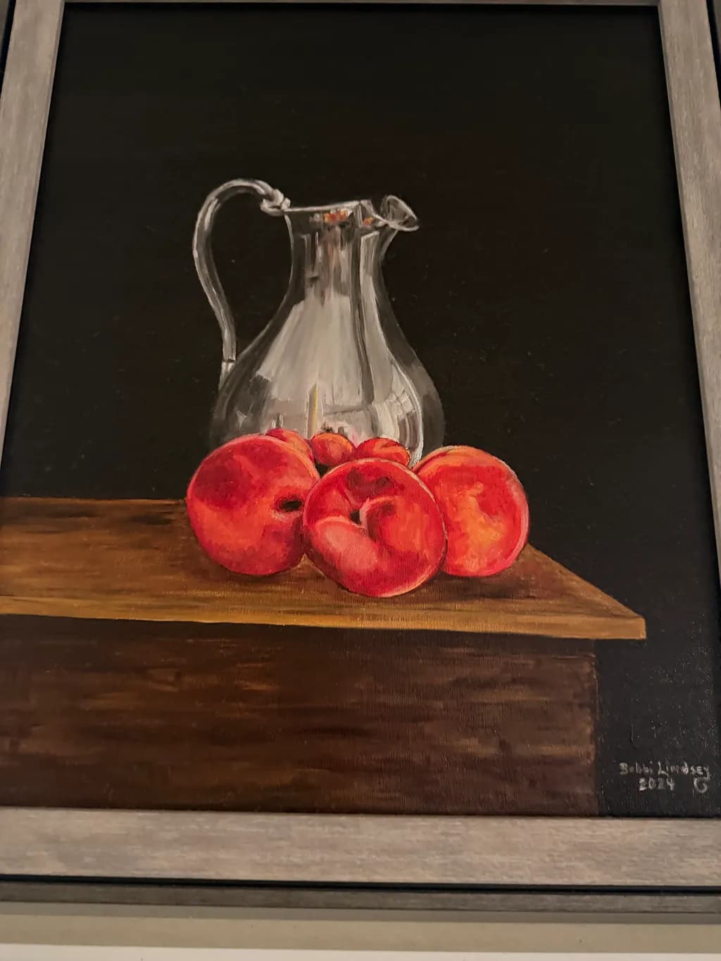Pomegranates and Silver Pitcher