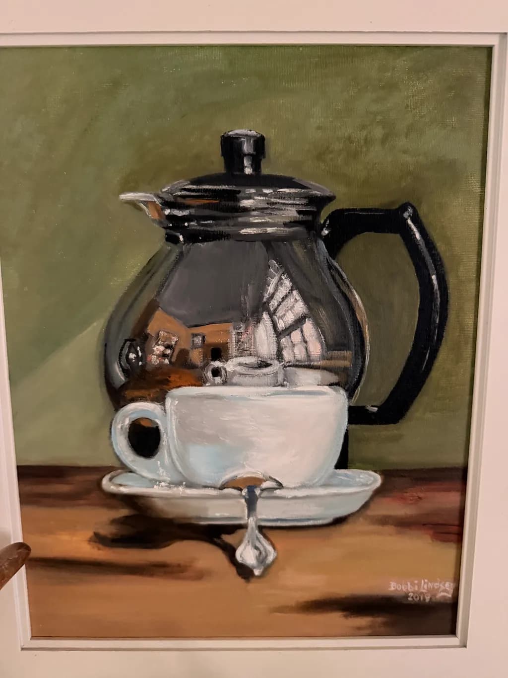 Teapot and Cup Still Life