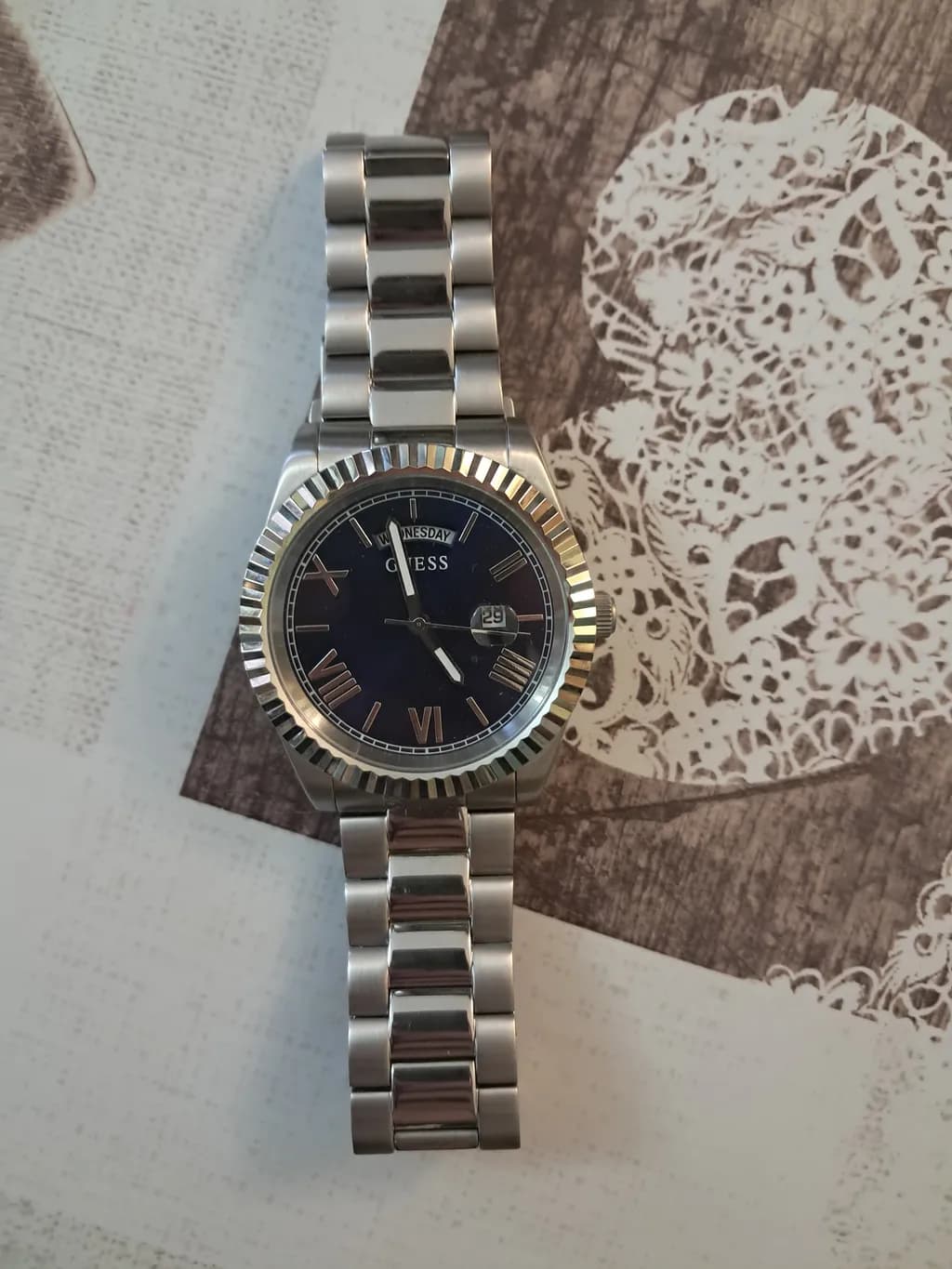 Silver Steel Watch