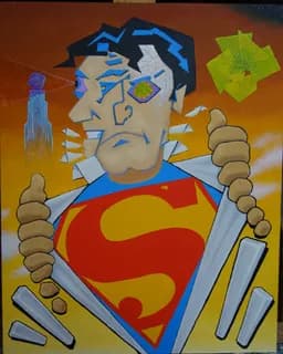 Picasso Superman