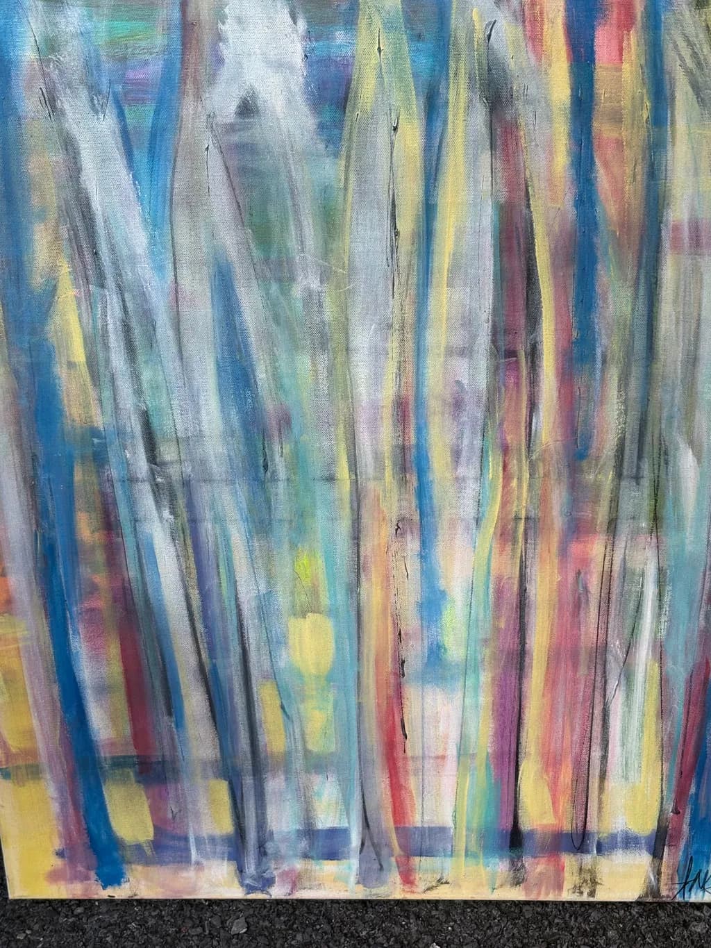 Colorful Vertical Lines