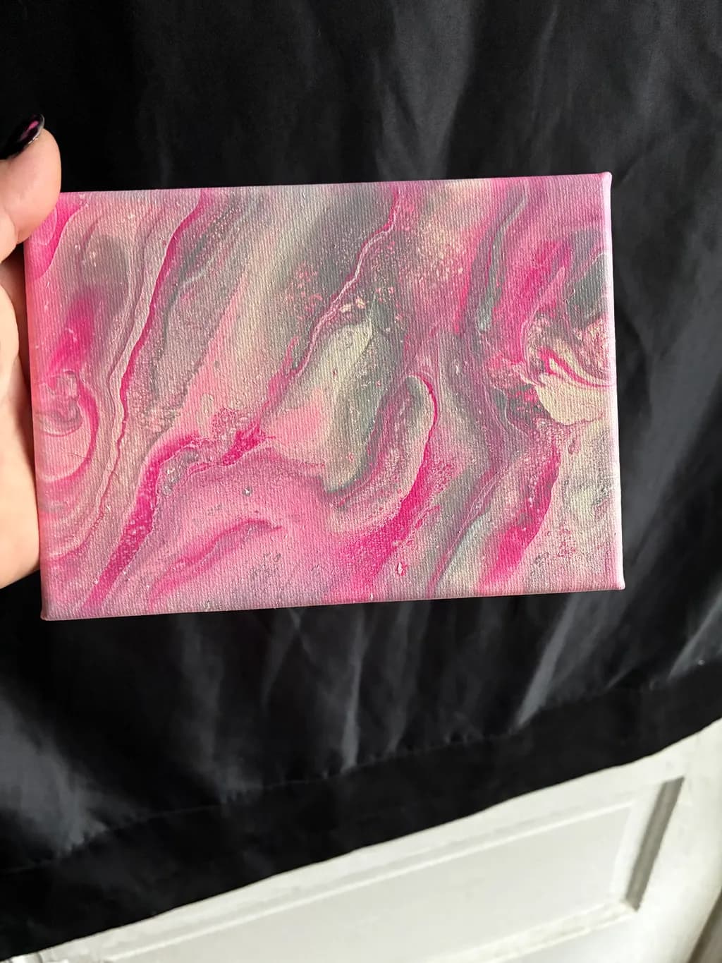 Pink Marble Flow