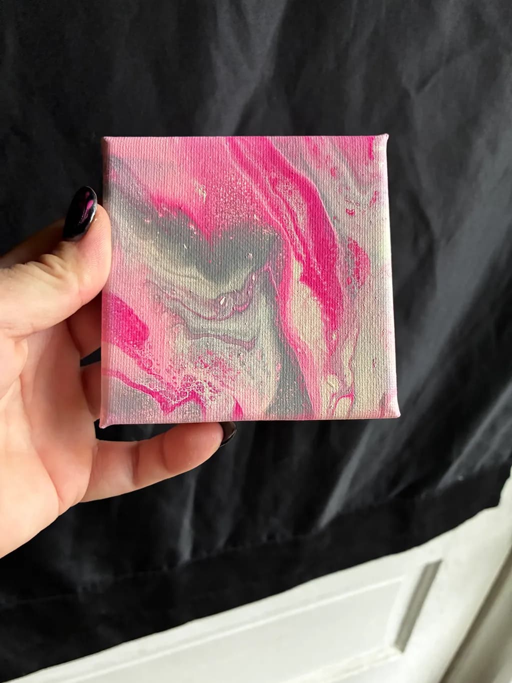 Pink Abstract Canvas