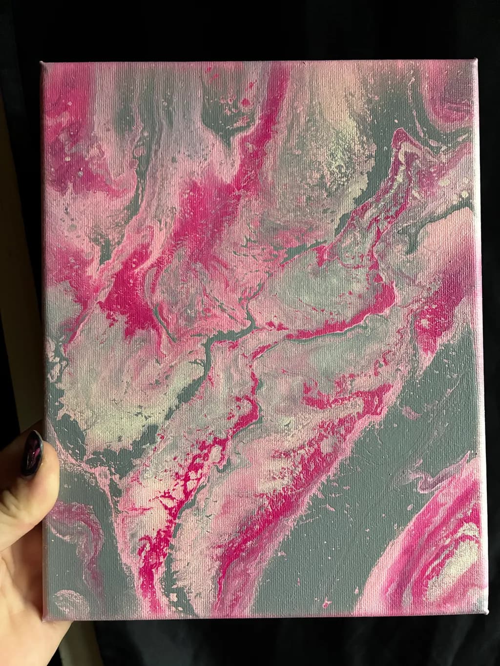 Pink Marble Flow