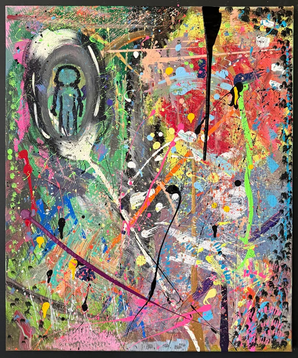Abstract Human Figure