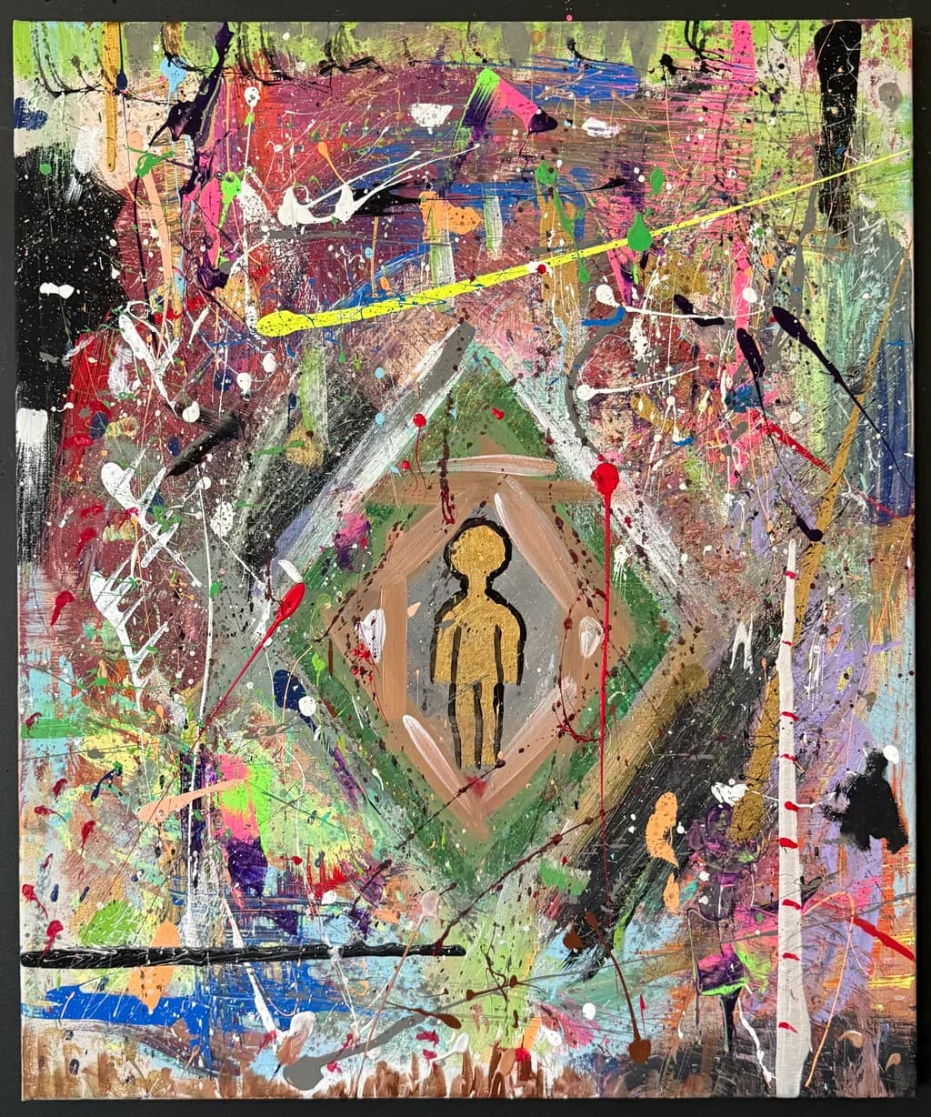 Abstract Figure Centerpiece