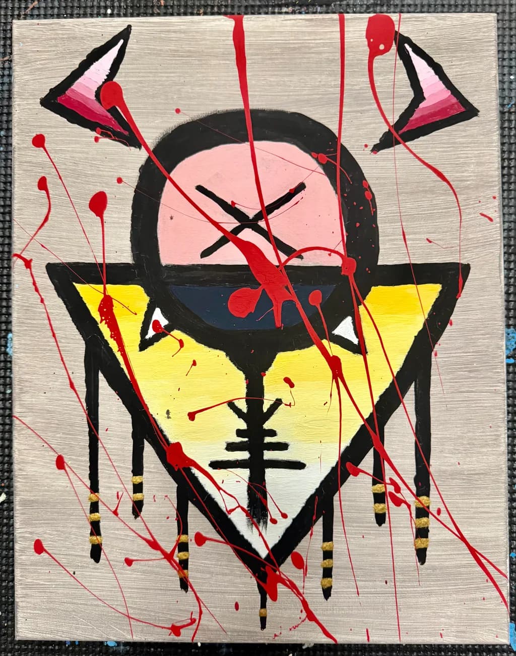 Abstract Fox Face