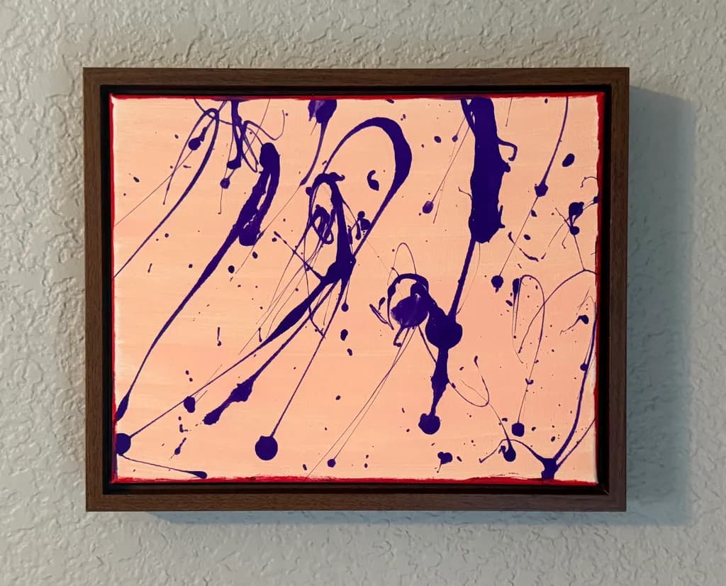 Blue Ink Dance