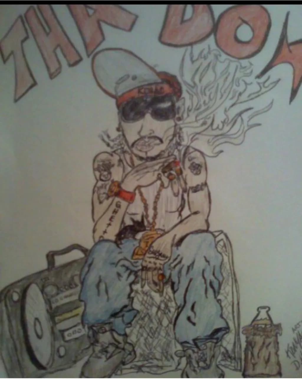 Urban Rapper Sketch