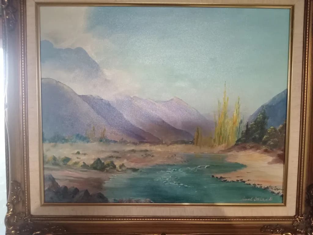 Mountain River Landscape