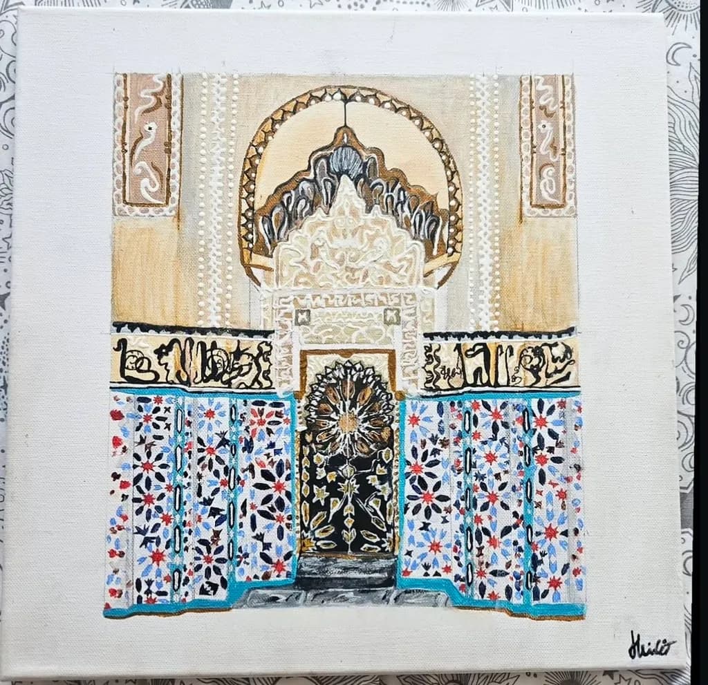 Ornate Mosaic Doorway