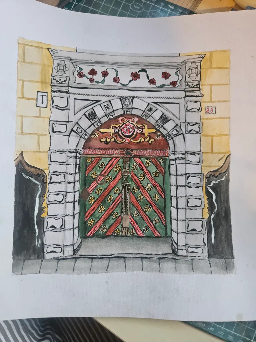 Decorated Doorway