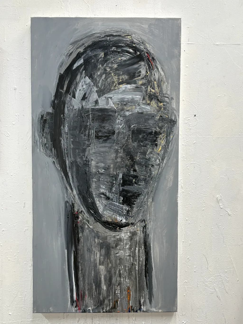 Textured Abstract Portrait