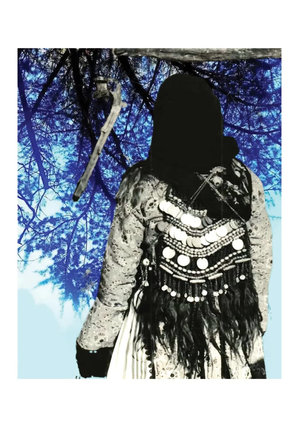 Figure Beneath Trees