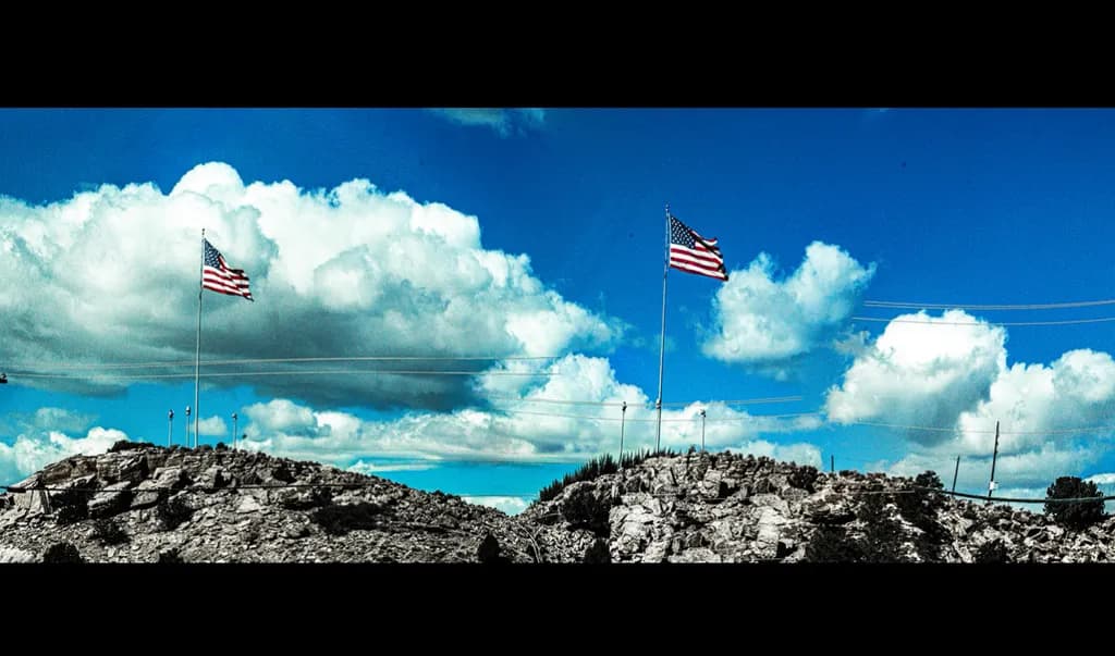Rocky Hill Flags View