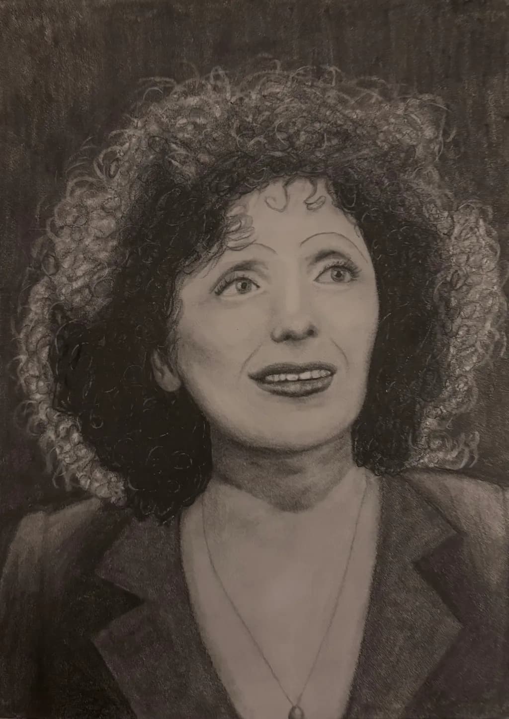 Curly Hair Portrait
