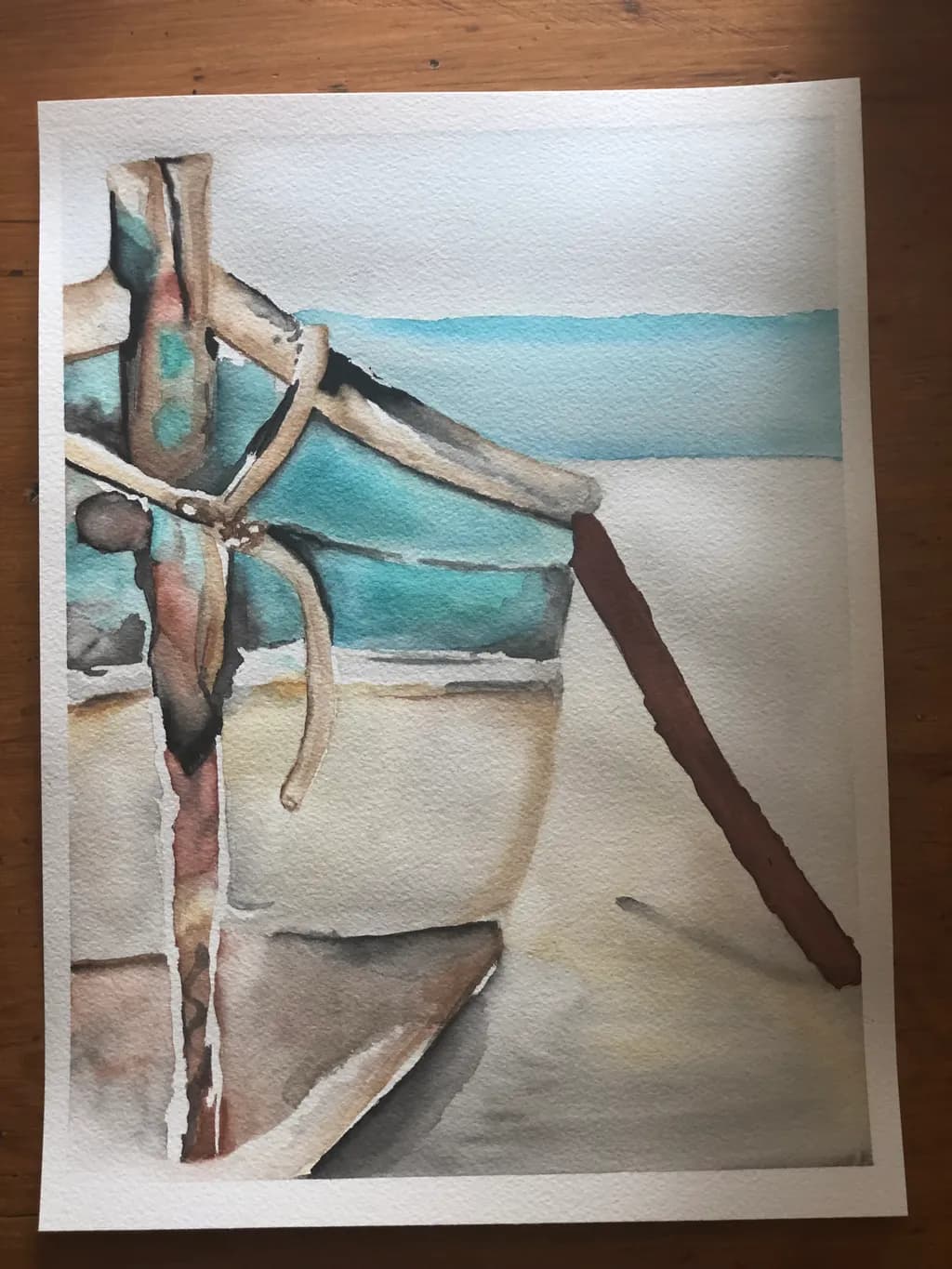 Beach Boat Detail