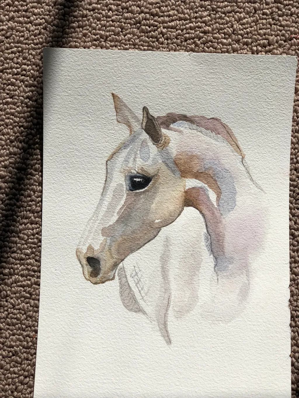 Gentle Horse Portrait
