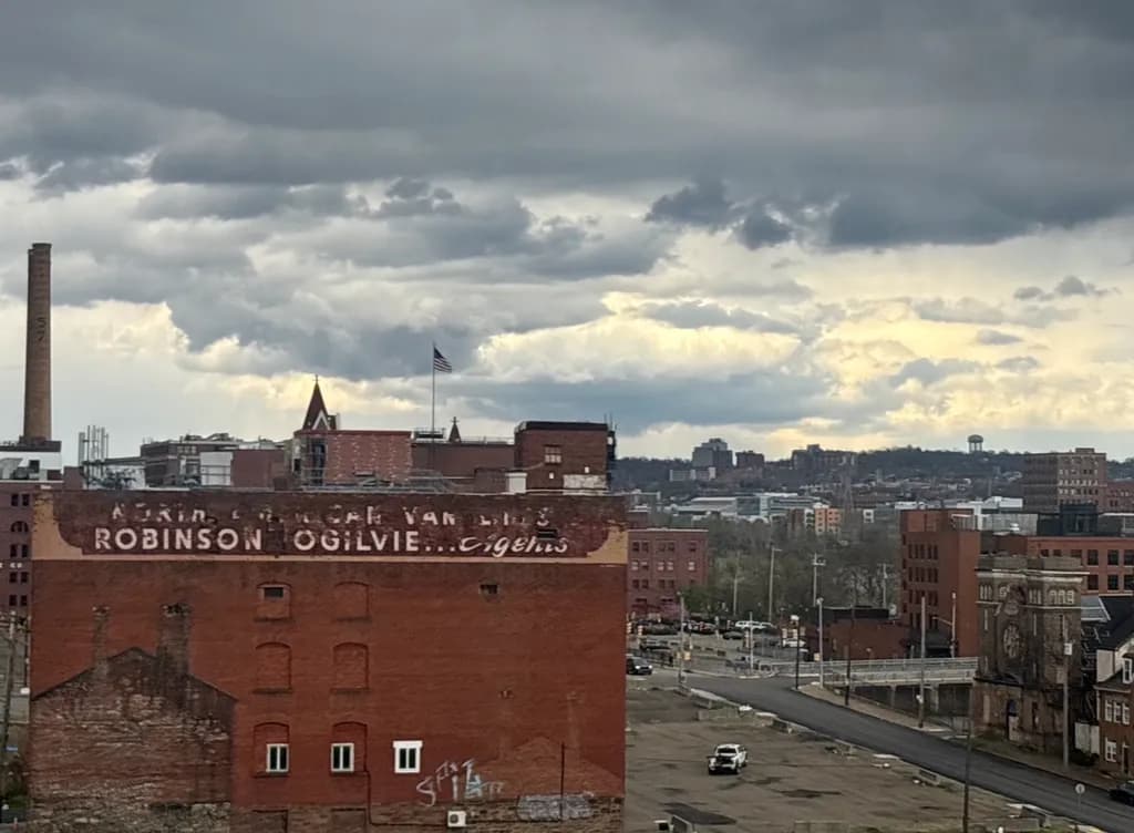 Urban Skyline Storm