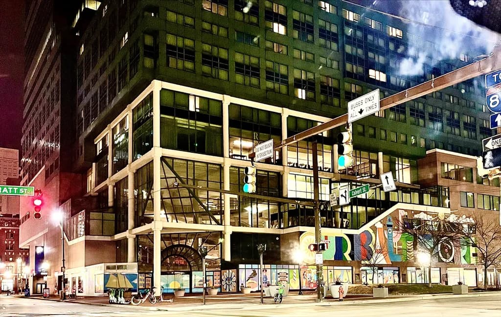 Urban Night Building