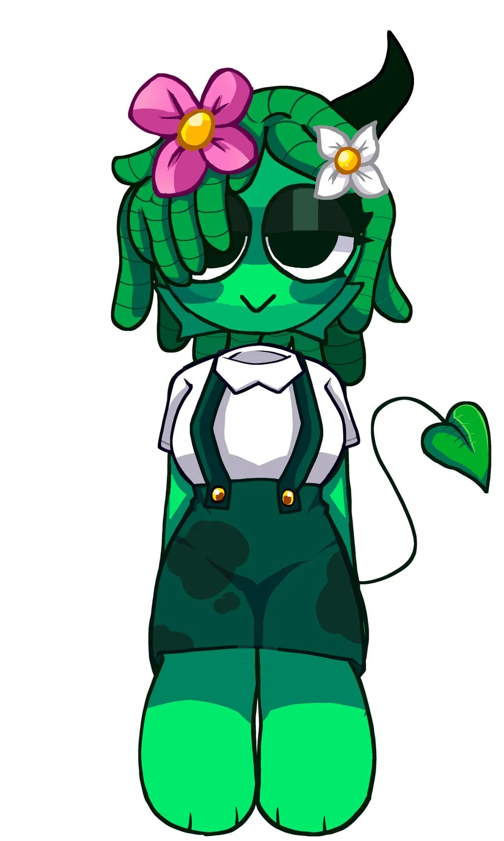 Green Leaf Character