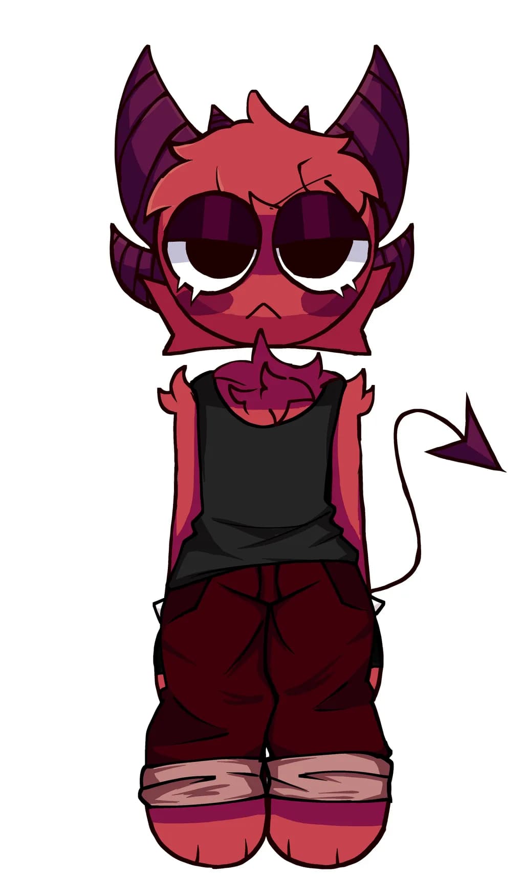 Red Demon Character