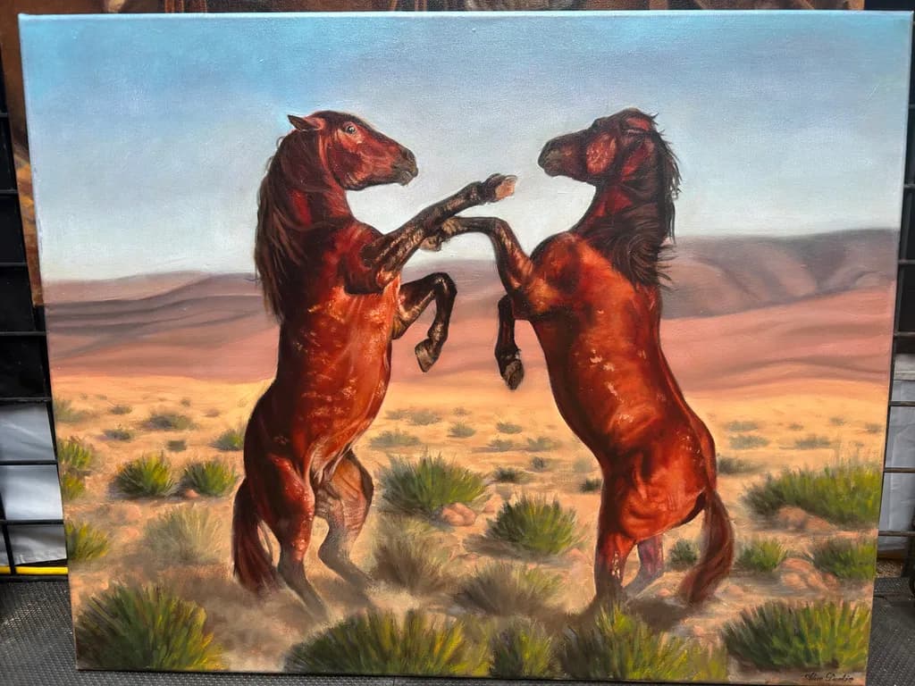 Desert Horse Duel